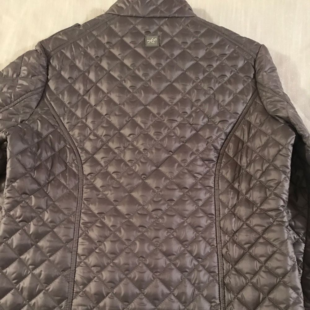 Kenneth Cole Silver Gray Moto jacket - NWOT - Picture 2 of 3